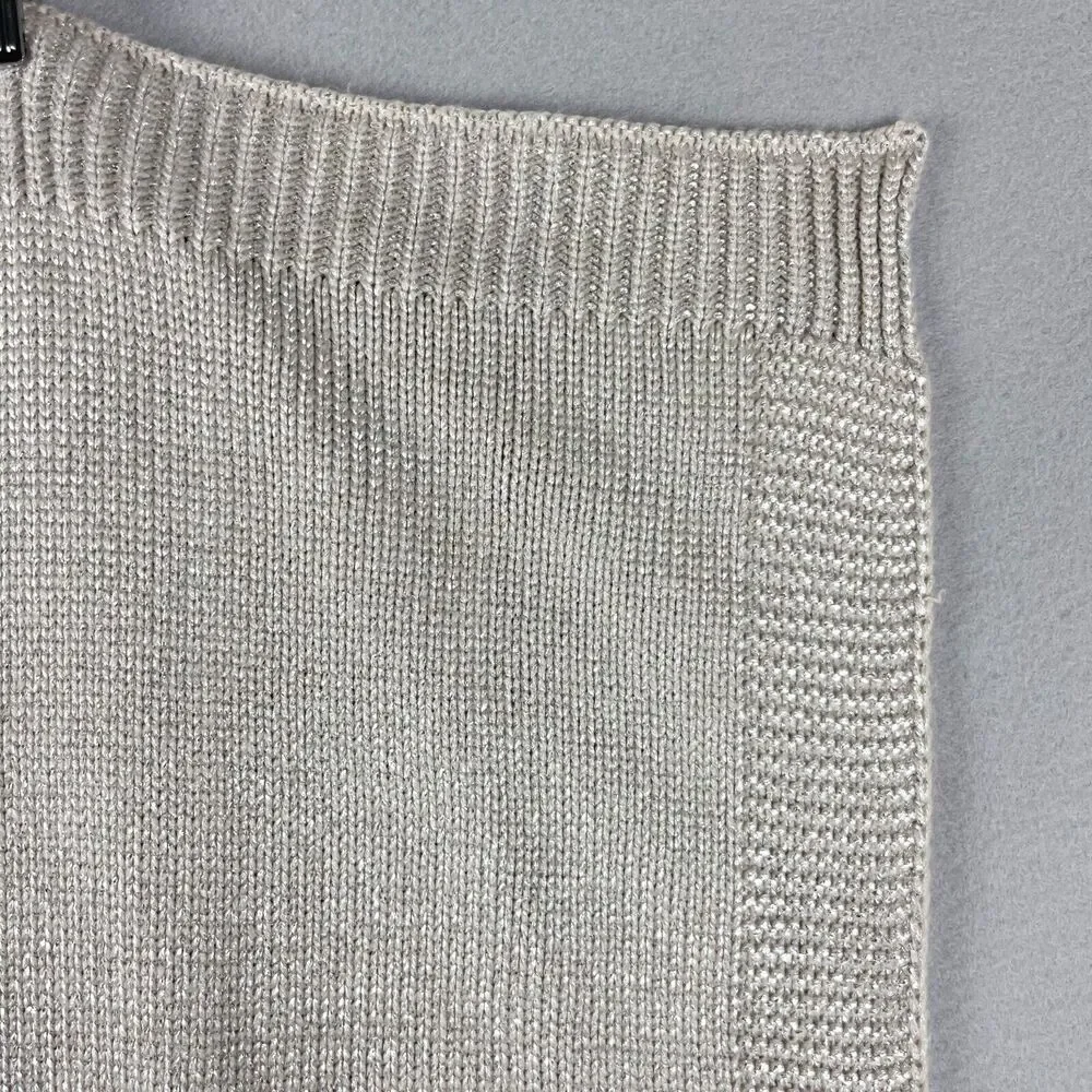 Pottery Barn Emily & Meritt Liquid Gold Baby Blanket 30x37 Metallic‎